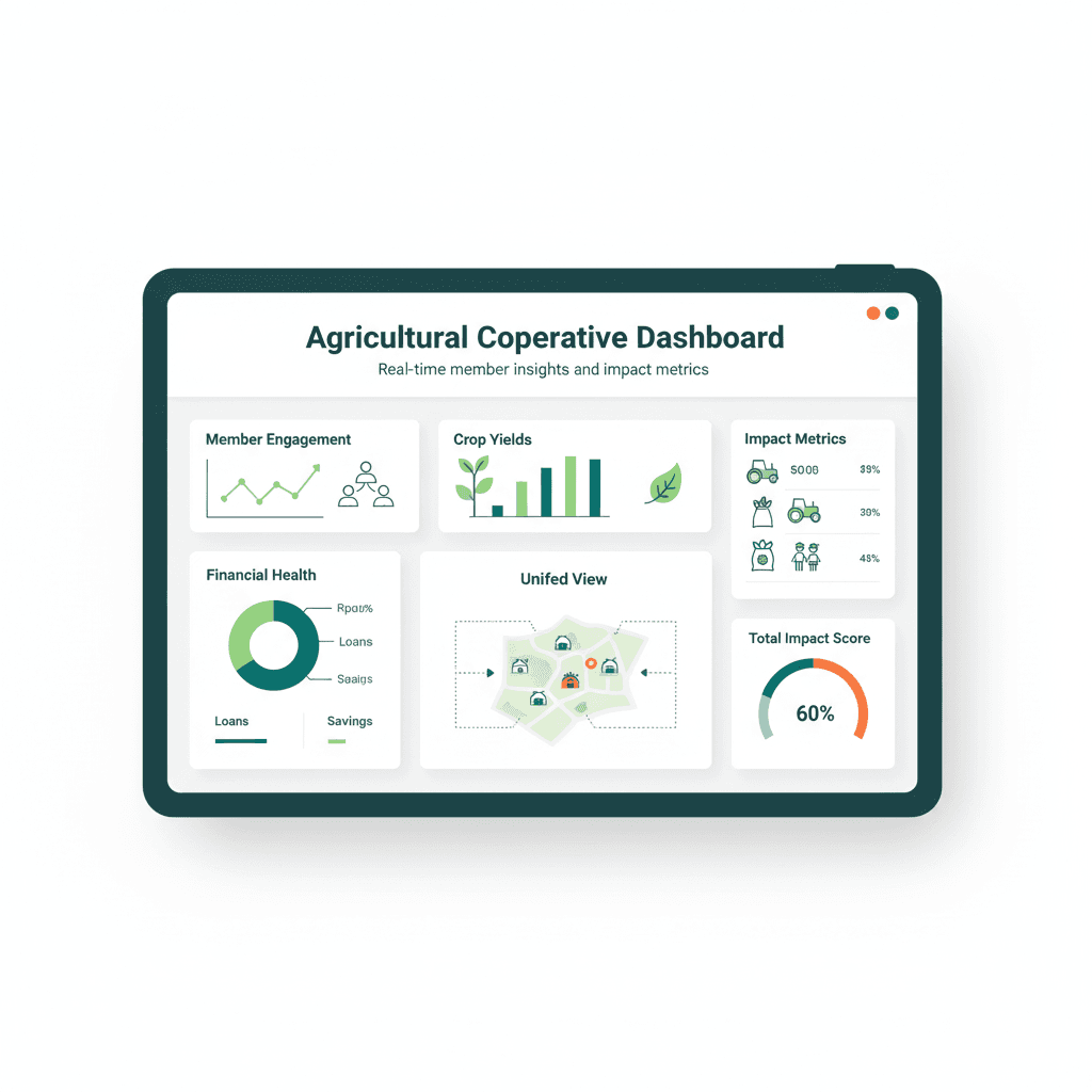 Agricultural Cooperative Dashboard 